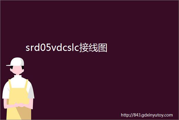 srd05vdcslc接线图