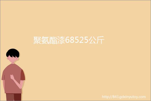 聚氨酯漆68525公斤