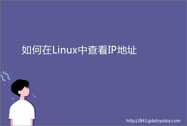 如何在Linux中查看IP地址